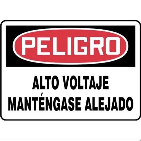 Accuform OSHA DANGER Safety Sign HIGH SHMELC148XT SHMELC148XT - main